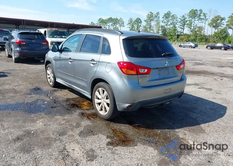 2013 Mitsubishi Outlander Sport Se из США, поврежденный, VIN 4A4AP4AU0DE007010